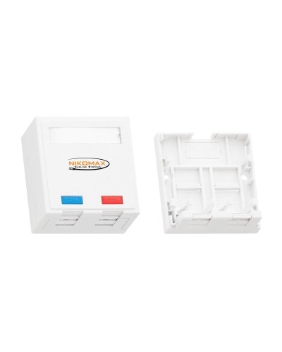 NMC-MB2P-ST-WT. Корпус настенной розетки. NIKOMAX в Якутске