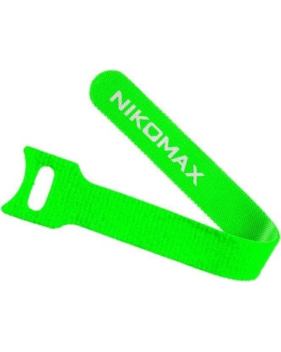 NMC-CTV240-16-SB-GN-10 (10шт). Стяжка-липучка с мягкой пряжкой. NIKOMAX в Якутске