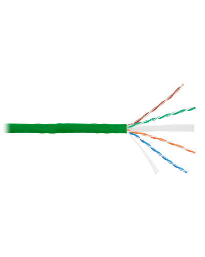 U/UTP 4pair, Cat6, Solid, In, нг(А)-HF (NMC 4140C-GN). Кабель «витая пара» (LAN) для структурированных систем связи. NIKOMAX в Якутске