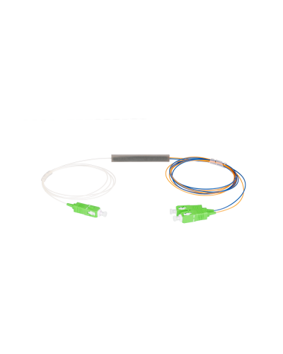 NMF-SPP1X2A1-SCA-M. Сплиттер планарный 1x2, 9/125мкм, SC/APC, 0.9 мм. NIKOMAX в Якутске