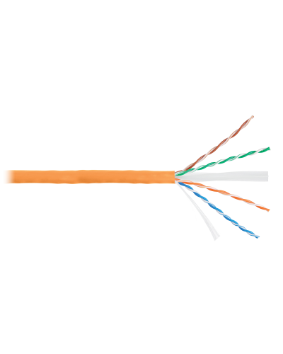 U/UTP 4pair, Cat6, Solid, In, нг(А)-HF (NMC 2140C-OR). Кабель «витая пара» (LAN) для структурированных систем связи. NIKOMAX в Якутске