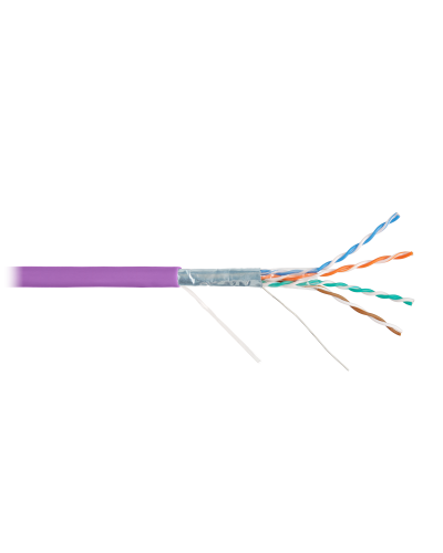 F/UTP 4pair, Cat5e, Solid, In, нг(А)-HF (NMC 4200C-VL). Кабель «витая пара» (LAN) для структурированных систем связи. NIKOMAX в Якутске