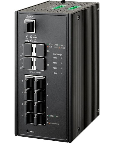 NIS-3500-3412PGE (64PY0804). Коммутатор управляемый с PoE. NSGate в Якутске