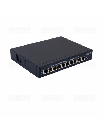 SW-21000(120W). Коммутатор 10-портовый  Fast Ethernet с PoE. OSNOVO в Якутске
