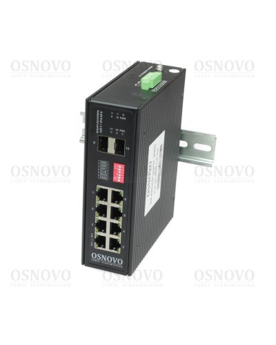 SW-80802/I(Port 90W, 300W). Коммутатор с PoE. OSNOVO в Якутске