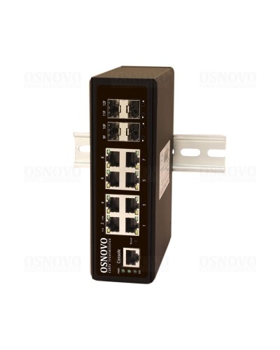 SW-70804/IL. Промышленный коммутатор Gigabit Ethernet на 12 портов. OSNOVO в Якутске