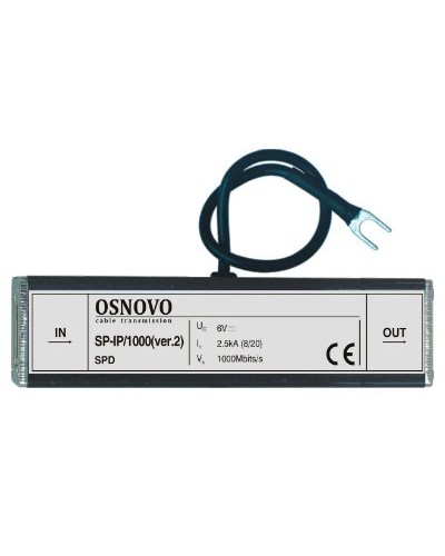 SP-IP/100(ver2). Устройство грозозащиты цепей Ethernet. OSNOVO в Якутске