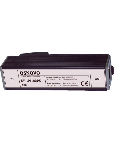 SP-IP/100PD. Устройство грозозащиты цепей Ethernet. OSNOVO в Якутске