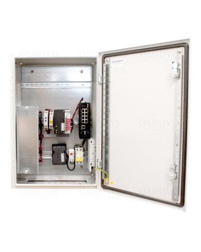 OS-46TB1(SW-60812/I). Уличная станция с термостабилизацией и резервным питанием. OSNOVO в Якутске