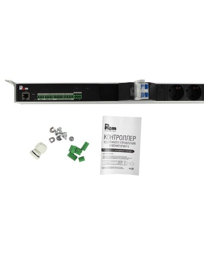 R-MC1-32-4x2S-2x3C13-2x2C19-A-1820-K. Блок силовых розеток с контроллером. REM в Якутске