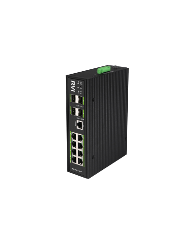 RVi-1NSIM8GP-4S. Коммутатор с питанием по PoE. RVi в Якутске