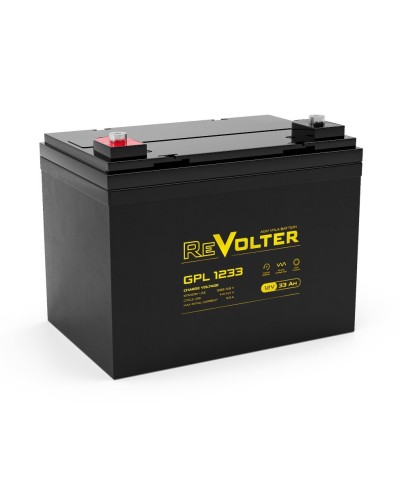 Revolter GPL 1233. Аккумулятор автомобильный герметичный свинцово-кислотный. Revolter в Якутске