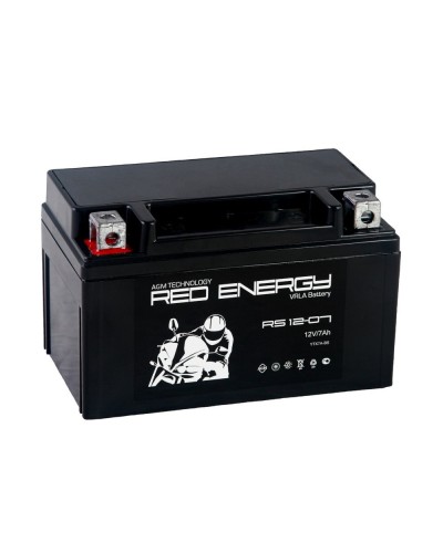 Red Energy RS 1207. Аккумулятор герметичный свинцово-кислотный стартерный. Red Energy в Якутске