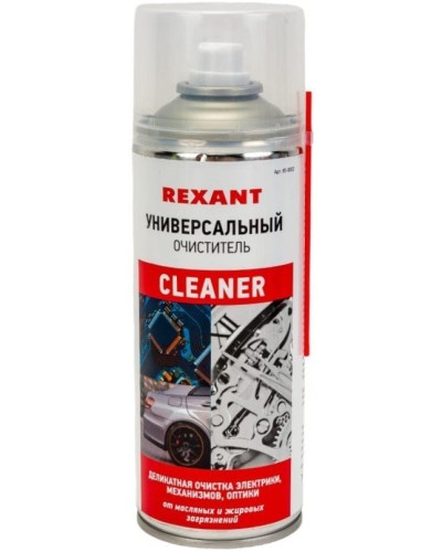 Очиститель универсальный CLEANER, REXANT, 400 мл, аэрозоль (85-0002): Баллон с очистителем в Якутске
