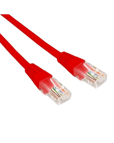 Патч-корд U/UTP CAT 6, RJ45-RJ45, 26AWG, LSZH, красный, 2м REXANT (02-0293-2). Патч-корд UTP. Rexant в Якутске