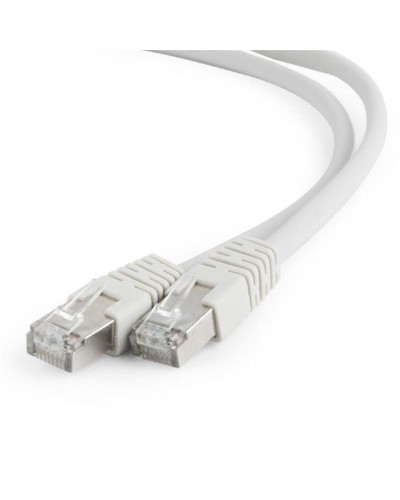 Патч-корд F/UTP RJ45-RJ45, CAT 5e, ZH нг(А)-HF, серый, 1м REXANT (18-8002-1). Патч-корд FTP. Rexant в Якутске