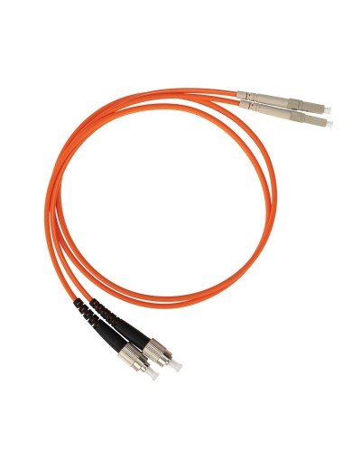 Патч-корд оптический переходной (MM), 50/125 (OM2), LC/UPC-FC/UPC, (Duplex), LSZH, 3м (50-3269). Патч-корд оптический. Rexant в Якутске