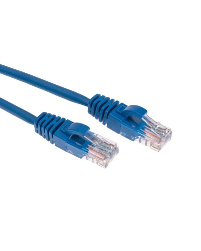 Патч-корд U/UTP, CAT 5e, RJ45-RJ45, 26AWG, LSZH, синий, 5м  REXANT (02-0104-5). Патч-корд UTP. Rexant в Якутске