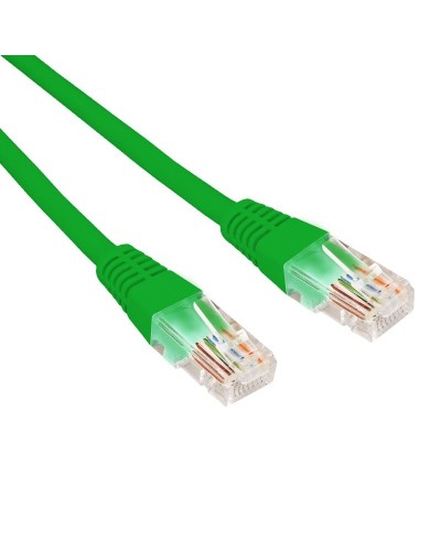 Патч-корд U/UTP CAT 6, RJ45-RJ45, 26AWG, LSZH, зеленый, 0.5м REXANT (02-0296-05). Патч-корд UTP. Rexant в Якутске