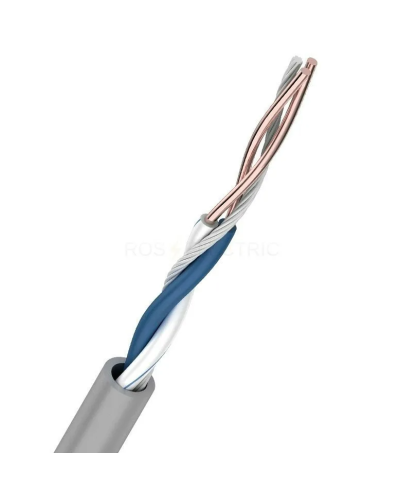 U/UTP, CAT 5e, PVC, 1PR, 24AWG, INDOOR, SOLID, серый, 305м REXANT (01-0002). Кабель «витая пара» (LAN) для структурированных систем связи. Rexant в Якутске