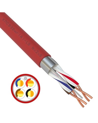 КПСВЭВнг(А)-LS 2х2х1,5 (01-4868-1)(REXANT). Кабель для систем пожарной и охранной сигнализации. Rexant в Якутске
