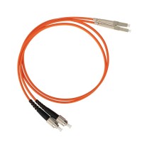 Патч-корд оптический переходной (MM), 50/125 (OM2), LC/UPC-FC/UPC, (Duplex), LSZH, 1м (50-3267). Патч-корд оптический. Rexant