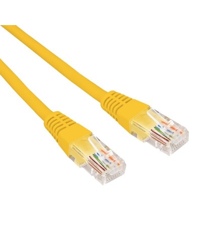 Патч-корд U/UTP CAT 6, RJ45-RJ45, 26AWG, LSZH, желтый, 1м REXANT (02-0295-1). Патч-корд UTP. Rexant в Якутске