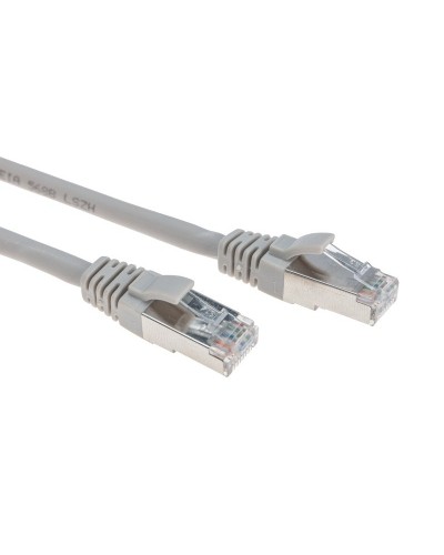 Патч-корд S/FTP CAT 6A (10G), RJ45-RJ45, 28AWG, LSZH, серый, 1м REXANT (02-0390-1). Патч-корд медный. Rexant в Якутске