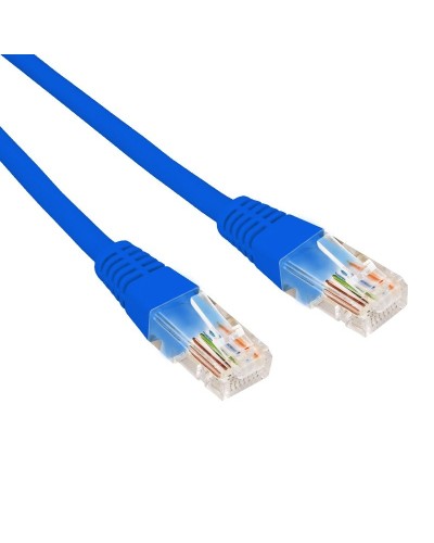 Патч-корд U/UTP CAT 6, RJ45-RJ45, 26AWG, LSZH, синий, 2м REXANT (02-0294-2). Патч-корд UTP. Rexant в Якутске