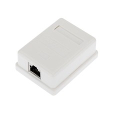 Розетка компьютерная внешняя, 1-порт FTP RJ-45 (8P8C), CAT 6 REXANT (03-0142). Розетка RJ-45. Rexant