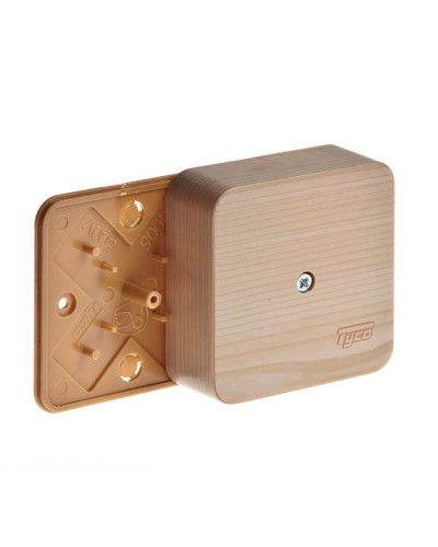 Коробка TYCO ОП 79х79х32мм IP40 сосна (65004-27М). Коробка распределительная. RuVinil в Якутске