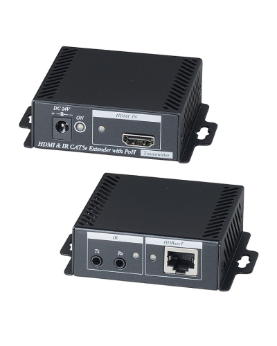 HE02EIP. Удлинитель HDMI, ИК-сигнала, питания. SC&T в Якутске