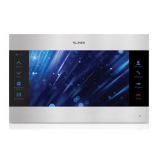 SL-10MHD (серебро+черный). Монитор домофона цветной с функцией «свободные руки». SLINEX