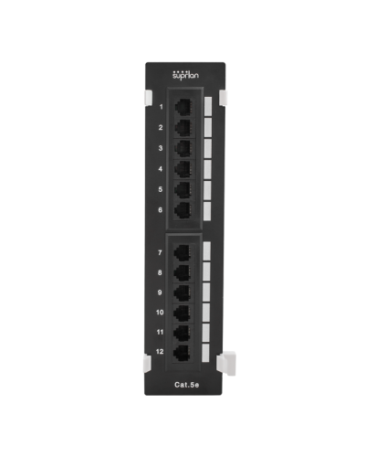 Патч-панель настенная 12xRJ-45, UTP, 5e (10-0407): Патч-панель 19'' в Якутске