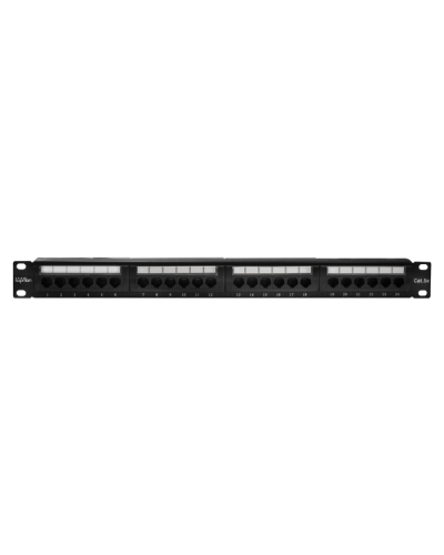 Патч-панель 19", 24хRJ-45, UTP, Cat.5e, 1U (10-0403): Патч-панель 19'' в Якутске