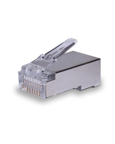 Коннекторы 8P8C FTP Cat.5e (RJ-45) 2pb (100шт) (10-0234). Разъем RJ-45. SUPRLAN в Якутске