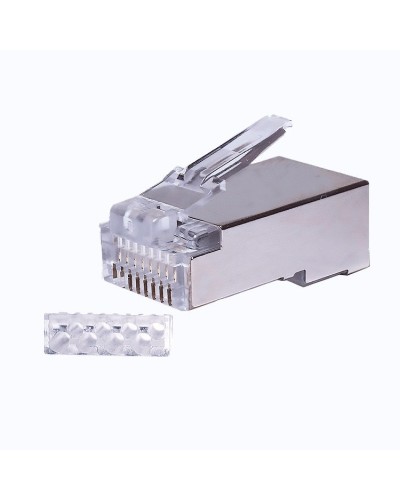 Коннекторы 8P8C FTP Cat.6 3U (RJ-45) (100шт) (10-0202). Разъем RJ-45. SUPRLAN в Якутске