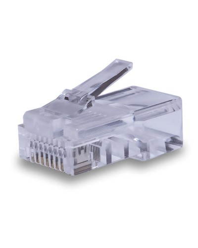 Коннекторы 8P8C UTP Cat.5e (RJ-45) (100шт) (10-0209). Разъем RJ-45. SUPRLAN в Якутске