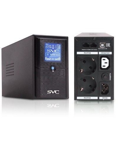 SVC V-600-L-LCD. Источник бесперебойного питания. SVC в Якутске
