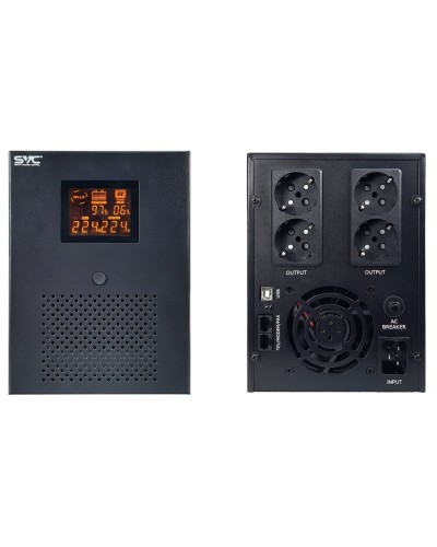 SVC V-3000-R-LCD. Источник бесперебойного питания. SVC в Якутске