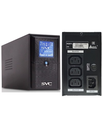 SVC V-650-L-LCD/A2. Источник бесперебойного питания. SVC в Якутске