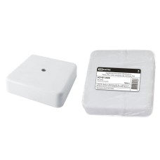 Коробка КР 100х100х29 ОП белая, IP40, с клеммной колодкой (SQ1401-0908). Распаячная коробка. TDM ЕLECTRIC