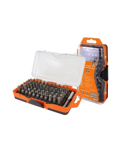 Набор бит №4, 66 бит: SL, PH, PZ, HEX, TORX, SQ,  удлинитель, сталь CR-V «Алмаз» TDM (SQ1019-0104): Набор бит в Якутске