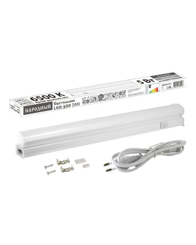 ДПО 2001 5 Вт, 6500К, IP40 (SQ0329-0112). Светильник LED. TDM ЕLECTRIC в Якутске