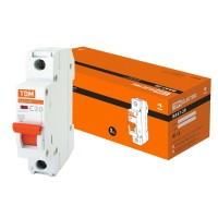 ВА47-29 1Р 20А 4,5кА х-ка С (SQ0206-0075). Автоматический выключатель. TDM ЕLECTRIC