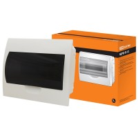 ЩРВ-П-12 модулей встраиваемый пластик IP41 (SQ0902-0004). Бокс. TDM ЕLECTRIC
