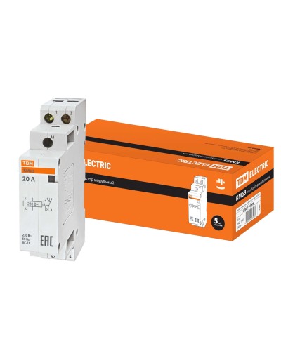 КМ 63/2-20 1НО;1НЗ (SQ0213-0006). Контактор модульный. TDM ЕLECTRIC в Якутске