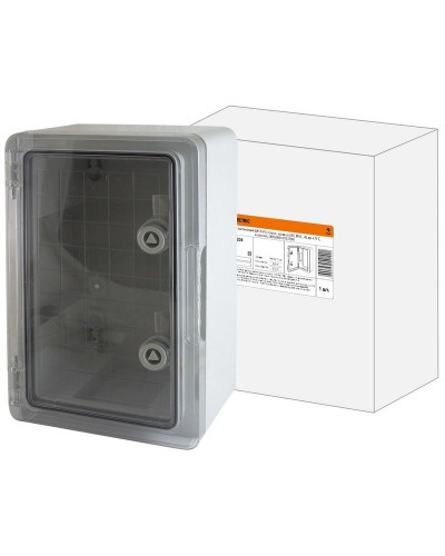 ЩМП-0-8, прозрачная крышка ABS, IP65, 700x500x250. Бокс пластиковый антивандальный. TDM ЕLECTRIC в Якутске