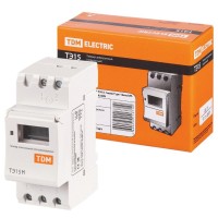 ТЭ15М-1мин/7дн-32on/off-30А-DIN TDM (SQ1503-0037). Таймер электронный. TDM ЕLECTRIC