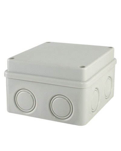 Коробка ОП 110х110х70мм, крышка на винтах, IP55, 8вх., без гермовводов (SQ1401-0814). Распаячная коробка. TDM ЕLECTRIC в Якутске